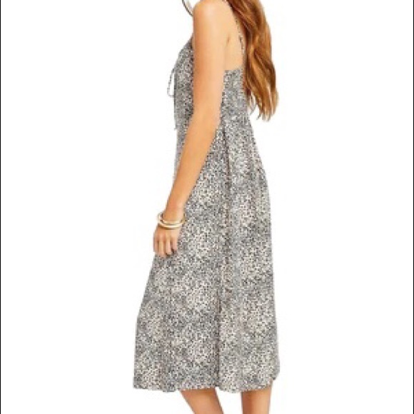 Gentle Fawn Tie Up Dress in Burgandy Print - Picture 4 of 7